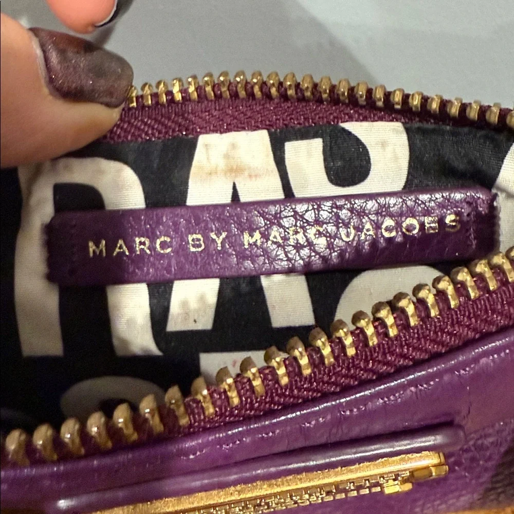 Marc by Marc Jacobs Classic Q Purple‎ Wristlet